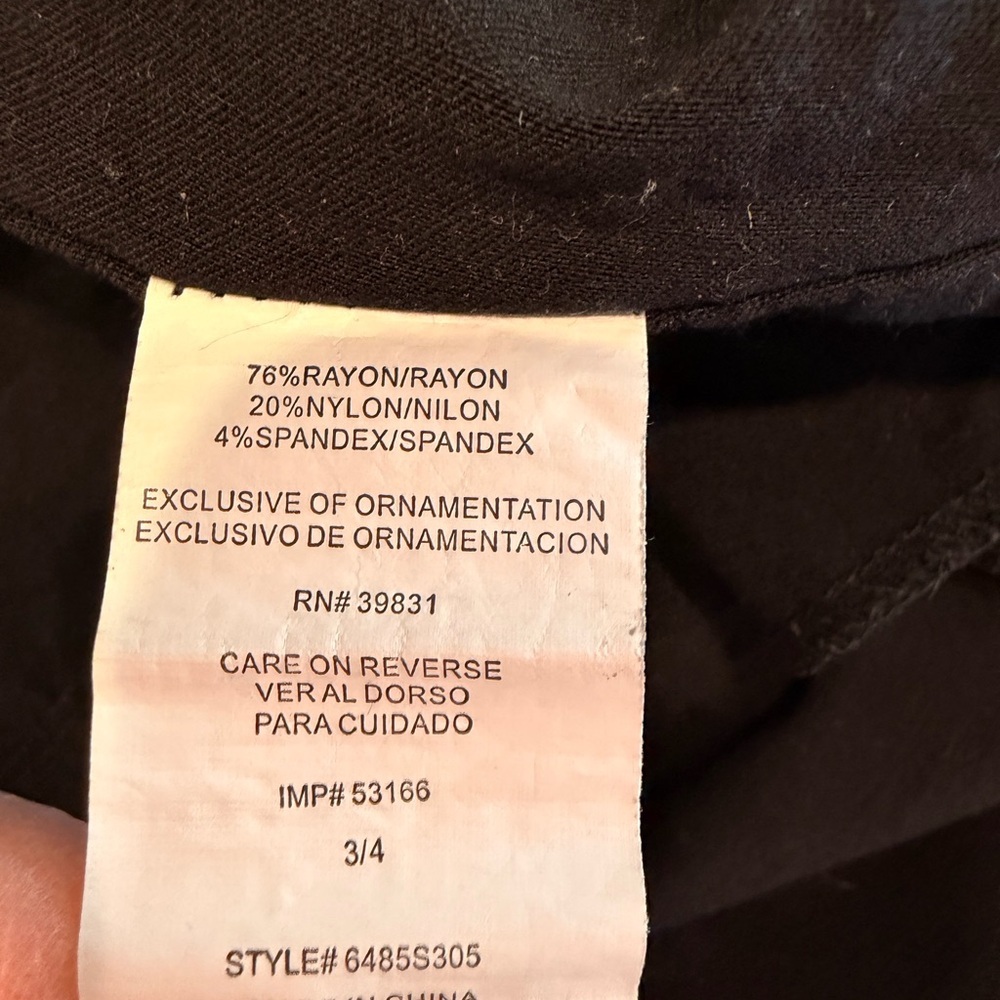 Black Bodycon Mini Dress Size 4 Sleeveless Little Black Dress - Picture 9 of 9